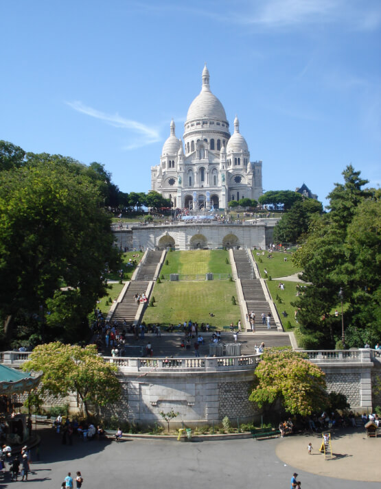 La basílica del Sacrée Coeur de Montmartre